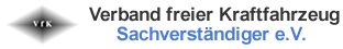 Verband freier Kraftfahrzeug Sachverständiger e.V. Logo